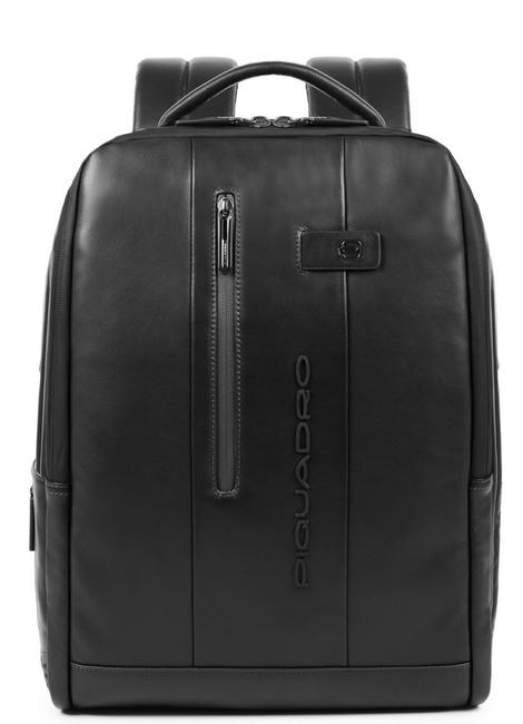 PIQUADRO backpack URBAN, 15.6 "PC port, with anti-theft system Black - Laptop backpacks