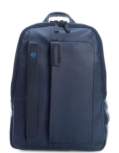 PIQUADRO backpack P15, 14 "PC port blue - Laptop backpacks