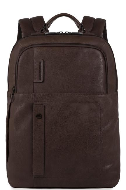 PIQUADRO backpack P15 PLUS, 15.6 "PC port MORO - Laptop backpacks