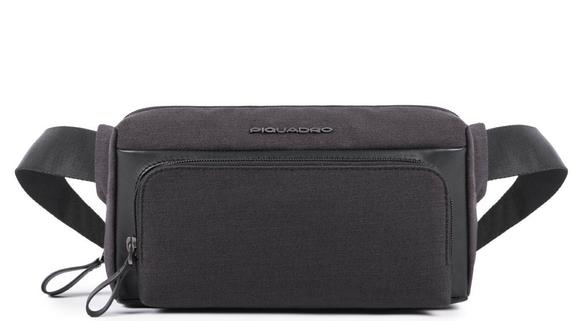 PIQUADRO belt bag TIROS Black - Hip pouches