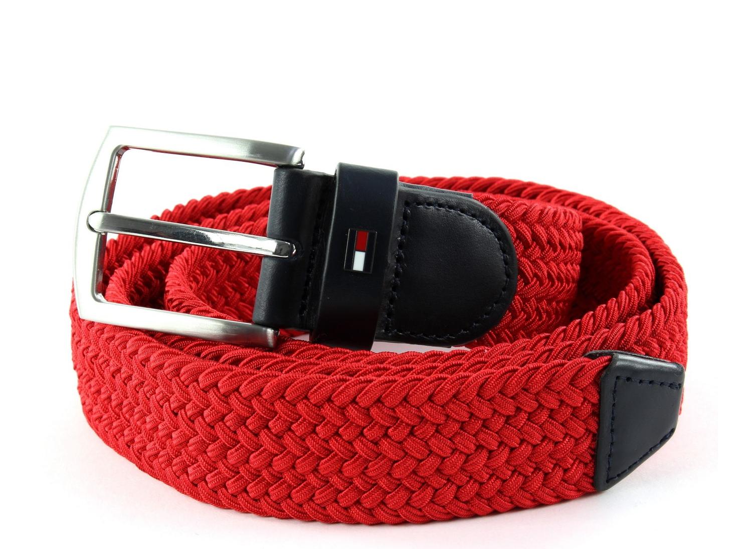 tommy hilfiger fabric belt