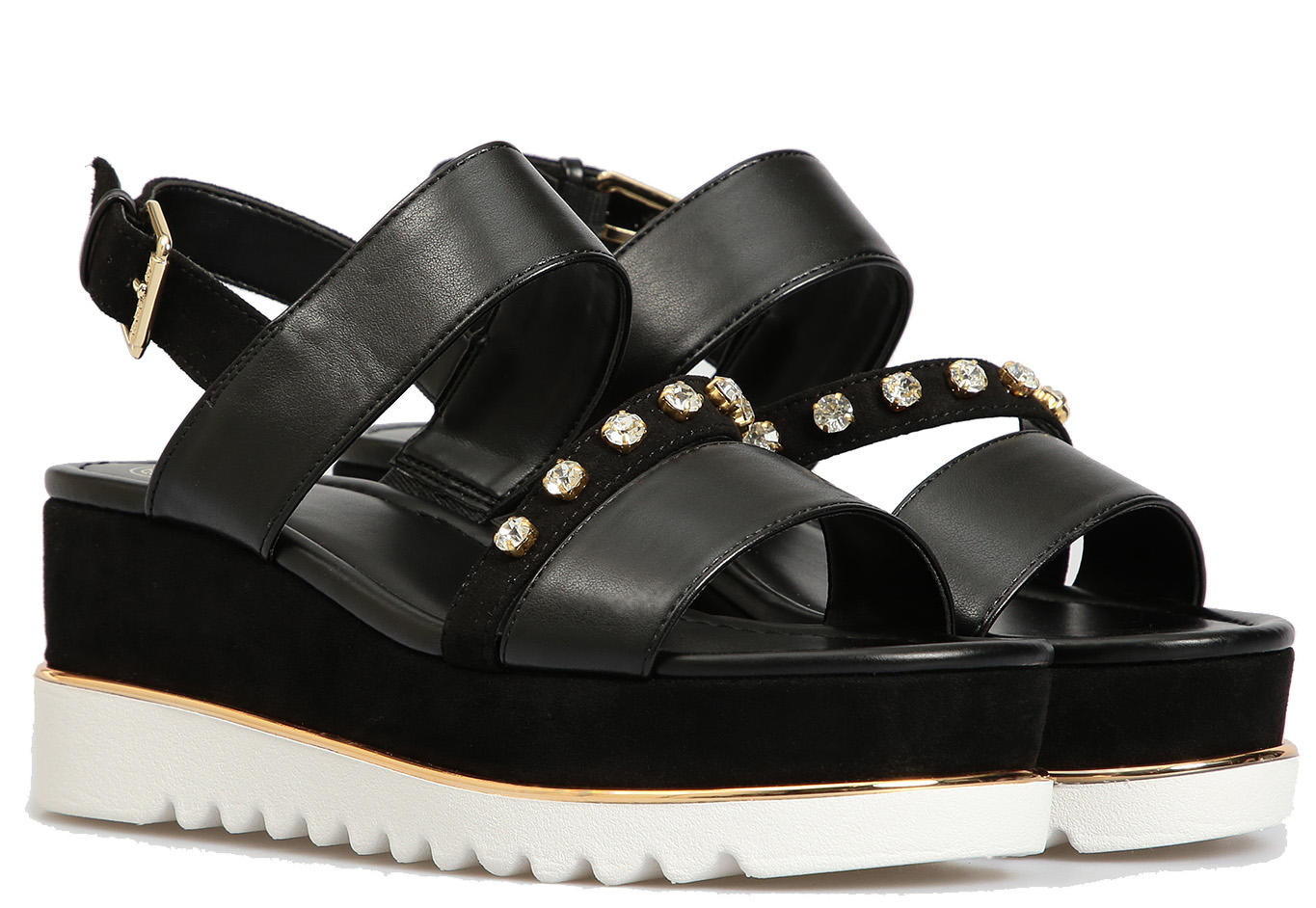guess platform sandals