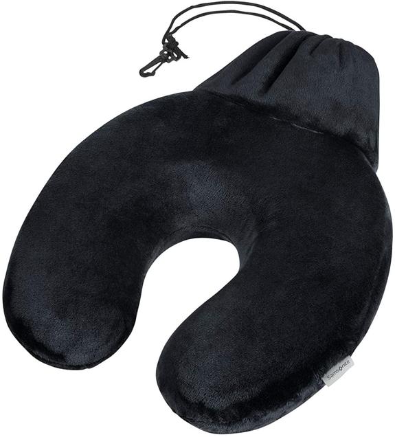 SAMSONITE SAMSONITA GLOBAL TA Travel Pillow BLACK - Travel Accessories