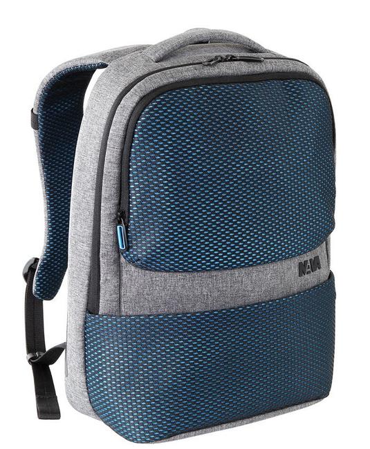 NAVA  TRAFFIC Laptop backpack 15,6 " gray / artic blue - Laptop backpacks