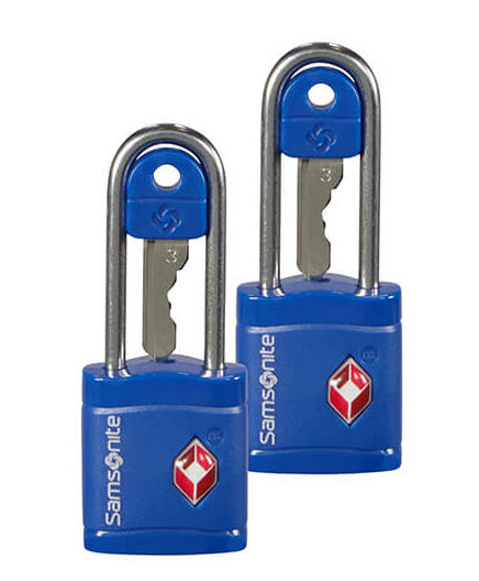 SAMSONITE  GLOBAL TRAVEL Set 2 TSA locks midnightblue - Travel Accessories