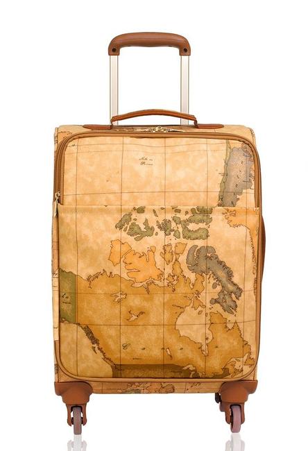 ALVIERO MARTINI PRIMA CLASSE  GEO CLASSIC Hand luggage trolley NATURAL - Hand luggage