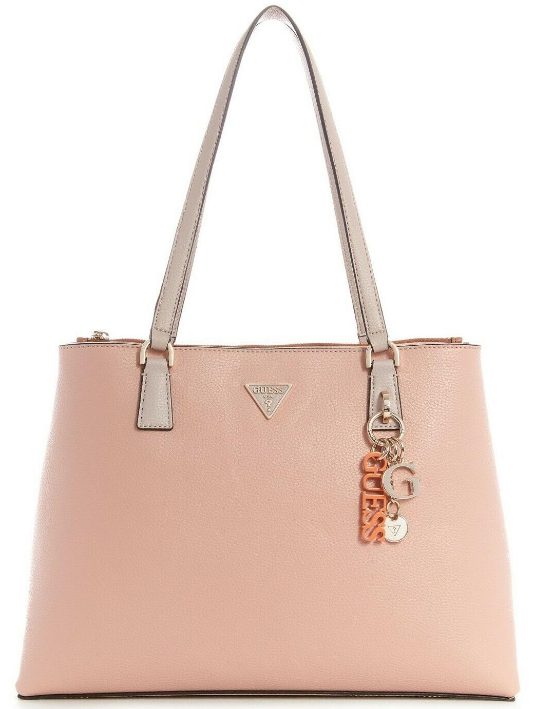 Guess Becca Luxury Shoulder Bag Multi Blush - Buy At Outlet Prices!