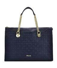 POLLINI Heritage Embossed Shoulder bag, with shoulder strap blue - Women&rsquo;s Bags - 1