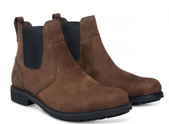 TIMBERLAND  STORMBUCKS Leather ankle boots DarkBrown - Men’s shoes