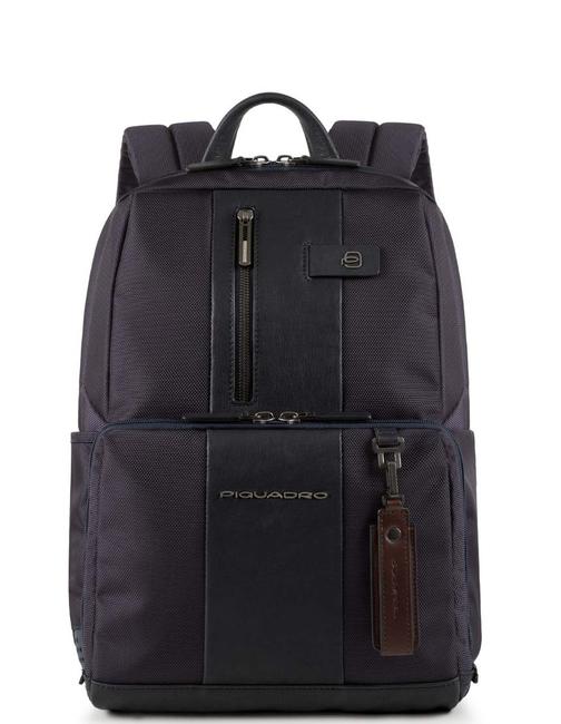 PIQUADRO backpack BRIEF, PC port 14 " blue - Laptop backpacks