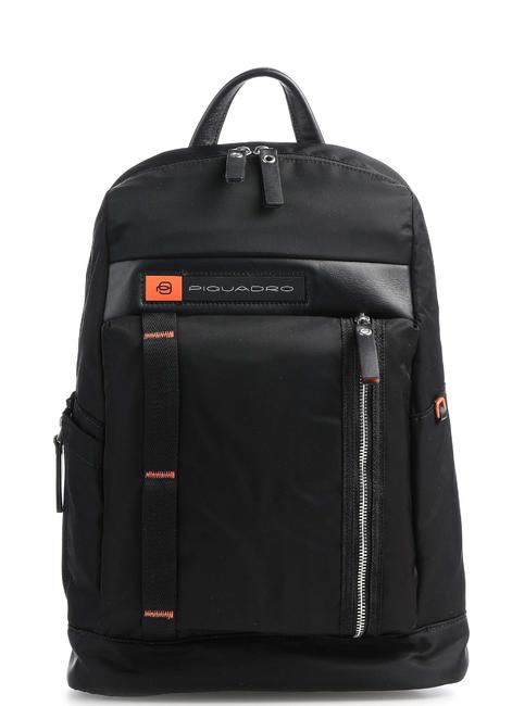 PIQUADRO PQ-BIOS PQ-BIOS 15.6 "laptop backpack, in regenerated nylon Black - Laptop backpacks