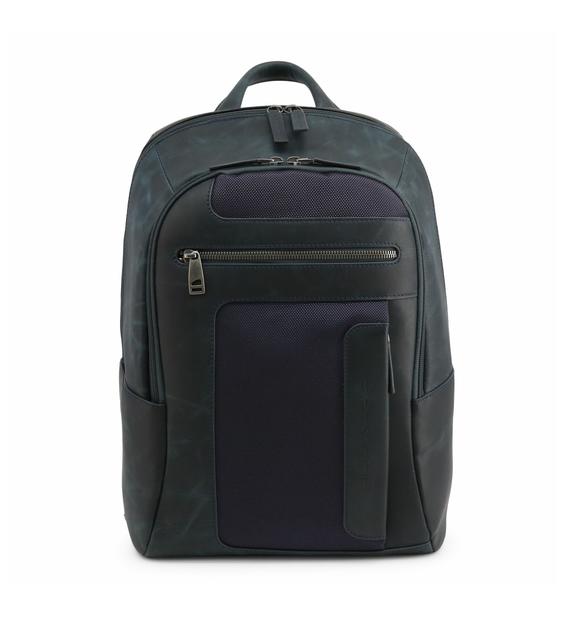 PIQUADRO  FRAME Out PC backpack blue - Laptop backpacks