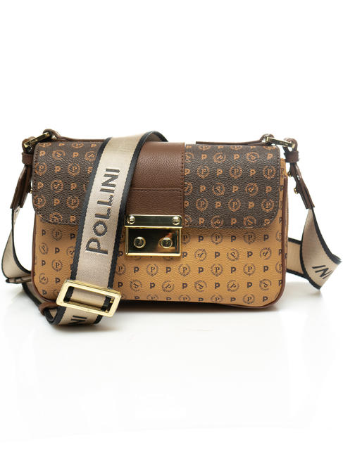 POLLINI  HERITAGE Shoulder bag brown / cream - Women’s Bags