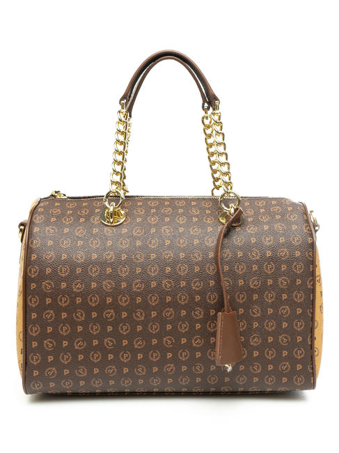 POLLINI  HERITAGE Handbag, with shoulder strap brown / cream - Women’s Bags