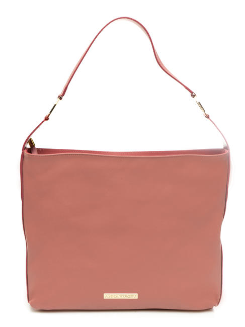 ANNA VIRGILI  MARY Shoulder bag, in smooth leather Old Rose - Women’s Bags