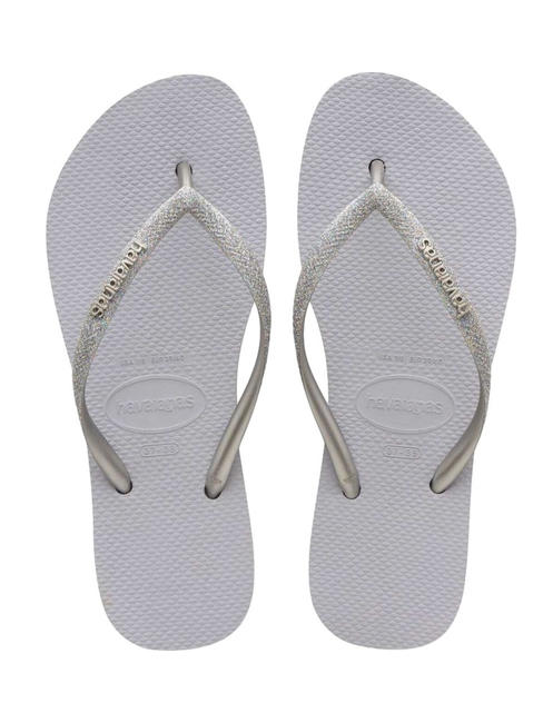 HAVAIANAS  SLIM FLATFORM Women's flip-flops ICE GRAY - Women’s shoes