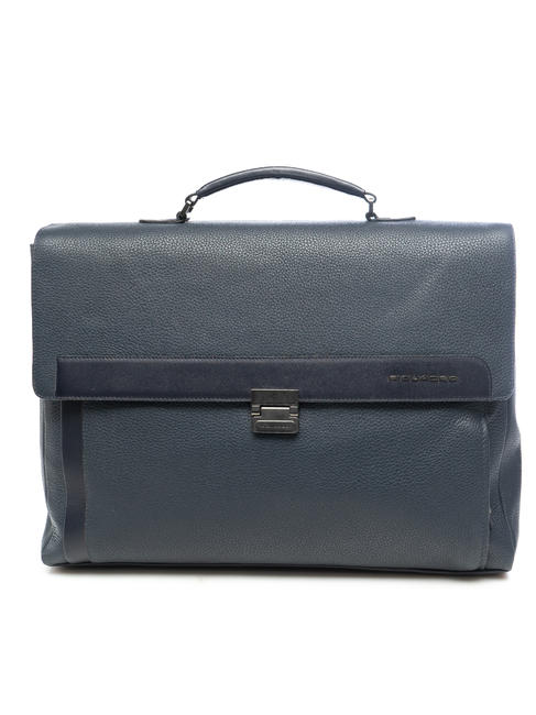 PIQUADRO  FEELS 15.6 "PC briefcase blue - Work Briefcases