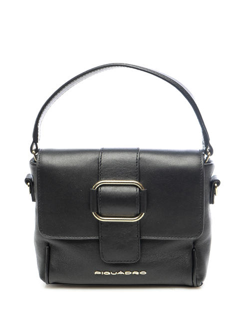 PIQUADRO  ILI Mini Bag by hand, with shoulder strap Black - Women’s Bags