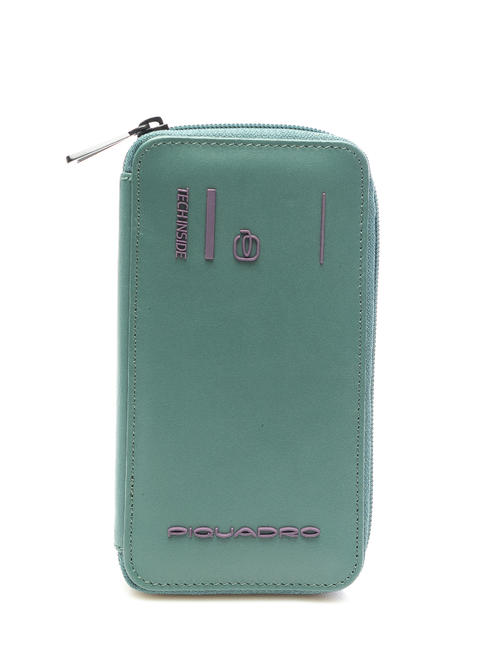 PIQUADRO TOKYO TOKYO Smartphone case GREEN - Tablet holder& Organizer