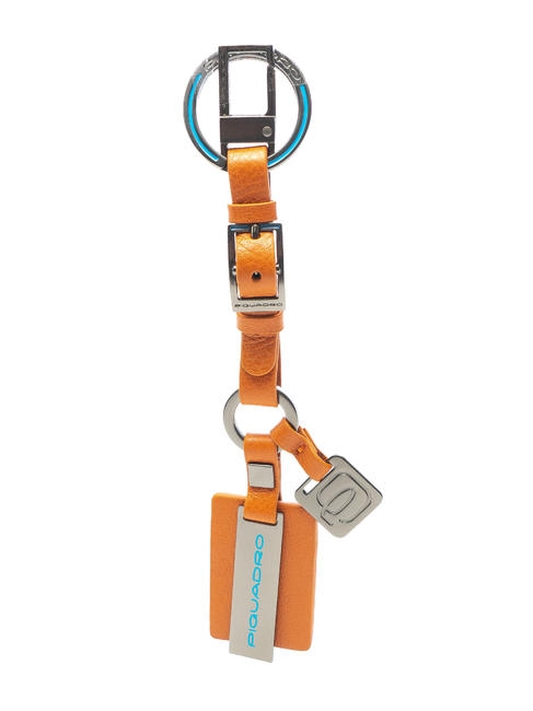 PIQUADRO  WASSILY Charm Keychain ORANGE - Key holders