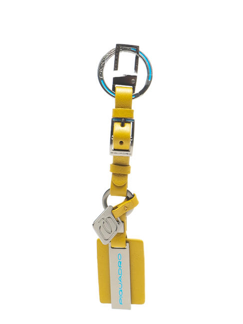 PIQUADRO  WASSILY Charm Keychain Yellow - Key holders