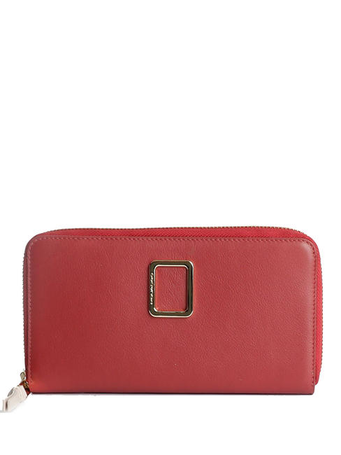 PIQUADRO FREEDOM FREEDOM Leather wallet RED - Women’s Wallets