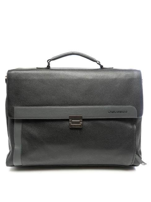 PIQUADRO  FEELS 15.6 "PC briefcase Black - Work Briefcases