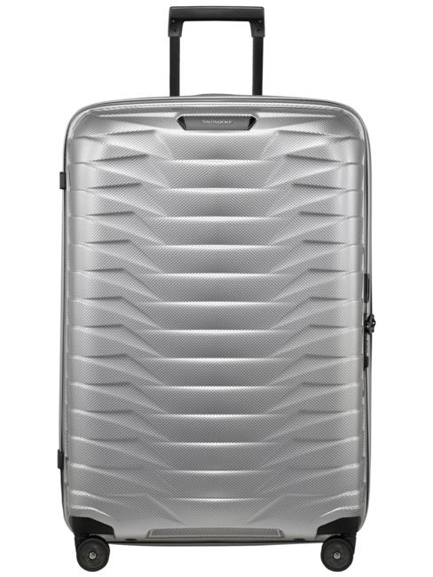 SAMSONITE PROXIS PROXIS Large size trolley SILVER - Rigid Trolley Cases