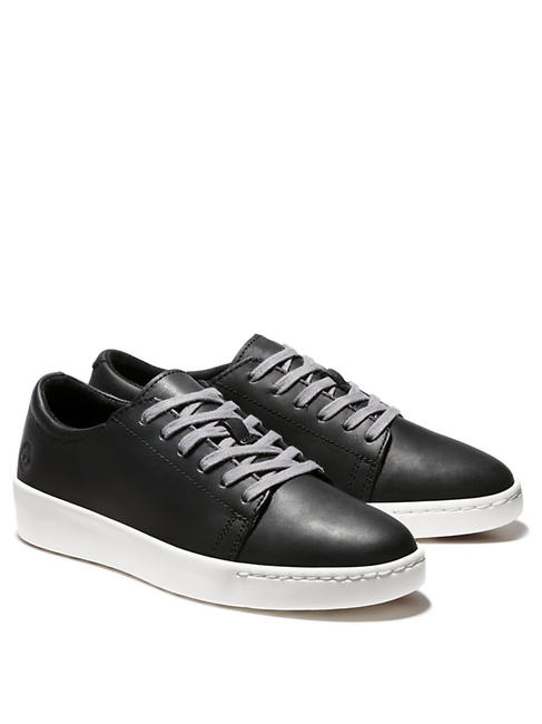 TIMBERLAND  TEYA OXFORD Women's leather sneakers Jetblack - Women’s shoes