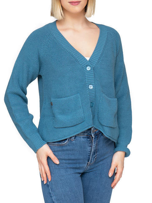 MANILA GRACE  Asymmetrical cardigan SUGAR PAPER - Women's Sweaters