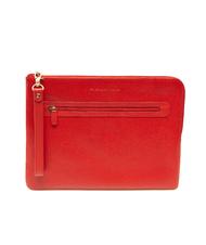 PIQUADRO CAMPIONARIO - CRAYON CRAYON Clutch bag with cuff RED - Women&rsquo;s Bags - 1
