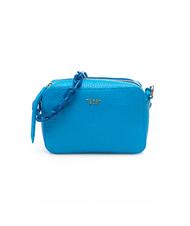 TOSCA BLU  NINFEA Mini shoulder bag, in leather electric blue - Women&rsquo;s Bags - 1