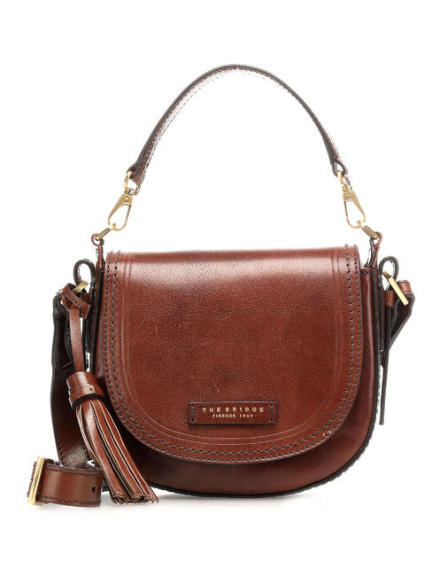 THE BRIDGE  PEARLDISTRICT Mini bag by hand, with shoulder strap BROWN - Women’s Bags