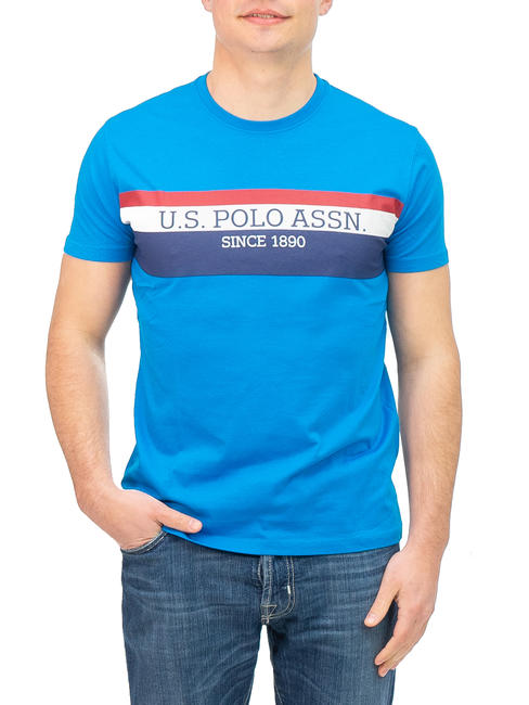 U.S. POLO ASSN.  LOGO T-shirt Light blue / Light blue - T-shirt