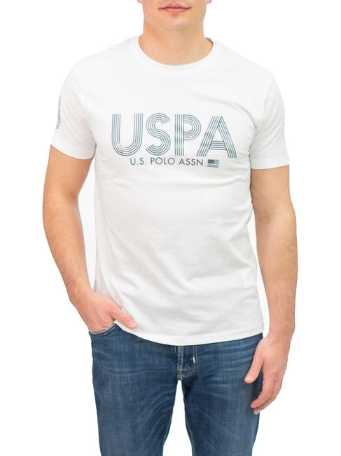U.S. POLO ASSN.  USPA T-shirt off white - T-shirt