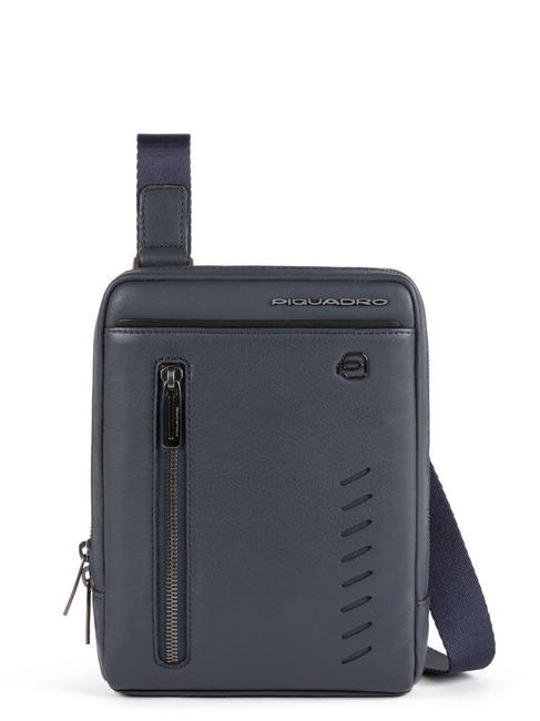 PIQUADRO  Mini nabucco Ipad bag 7,9 " blue - Over-the-shoulder Bags for Men