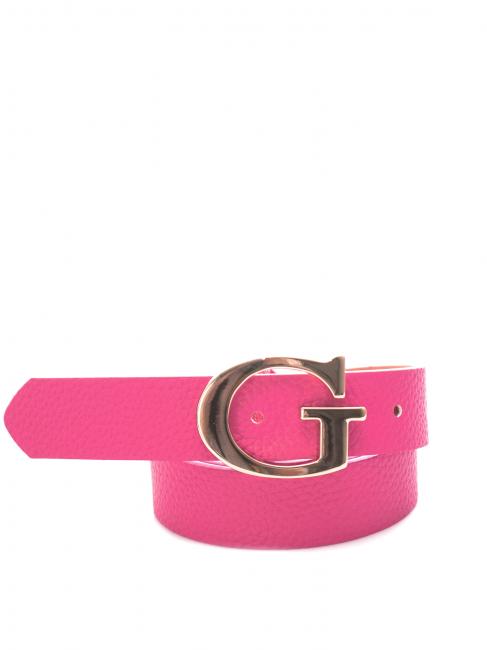 GUESS Uptown Chic belt Adjustable and shortened CORAL - Belts