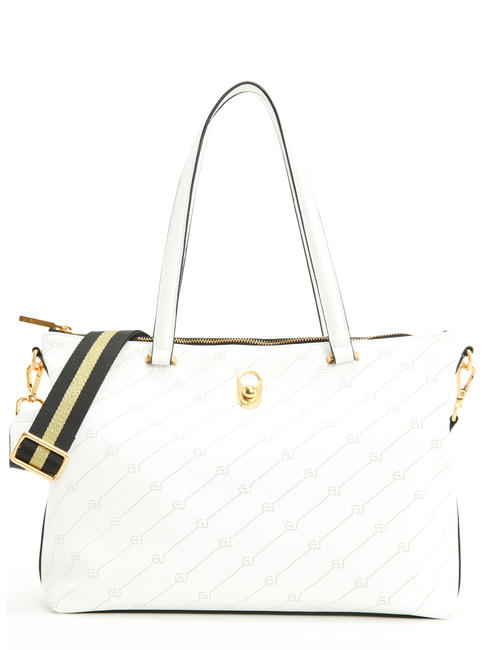 GAUDÌ REVEN LOGO Shopping bag with shoulder strap white - Women’s Bags