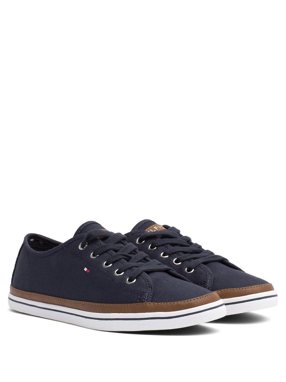 tommy hilfiger women's canvas sneakers