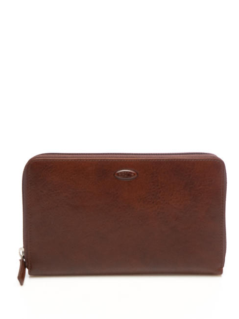 BRIC’S MONTE ROSA Leather card holder MORO - Women’s Wallets