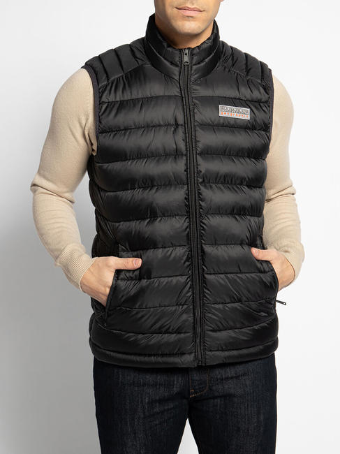 NAPAPIJRI AERONS V Men's sleeveless jacket BLACK - Sleeveless jackets for men
