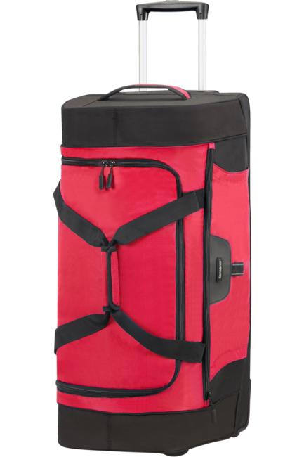 SAMSONITE WANDERPACKS Large Duffel Bag with Trolley red / black - Duffle bags