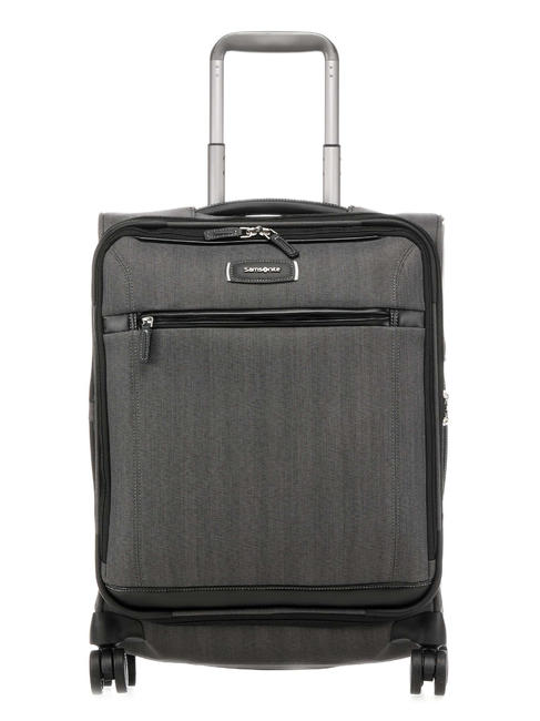SAMSONITE trolley LITE DLX, hand luggage, expandable ECLIPSEGREY - Hand luggage