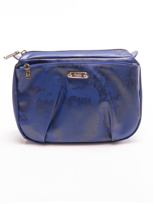 ALVIERO MARTINI PRIMA CLASSE GEO Beauty with pockets electric blue - Beauty Case
