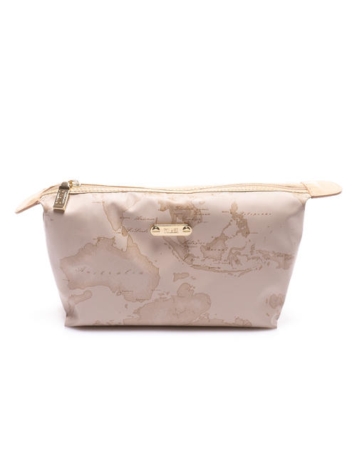 ALVIERO MARTINI PRIMA CLASSE GEO Small beauty necessaire Beige / Metallic Gold - Sachets & Travels Cases