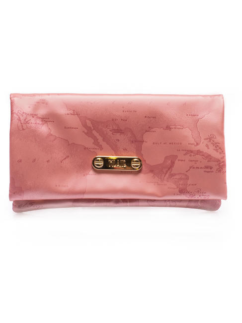 ALVIERO MARTINI PRIMA CLASSE GEO Medium folded sachet PEARL PINK - Sachets & Travels Cases