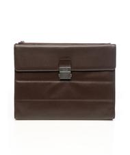 NAVA CAMPIONARIO - PASSENGER Leather document holder dark brown - Tablet holder& Organizer - 1