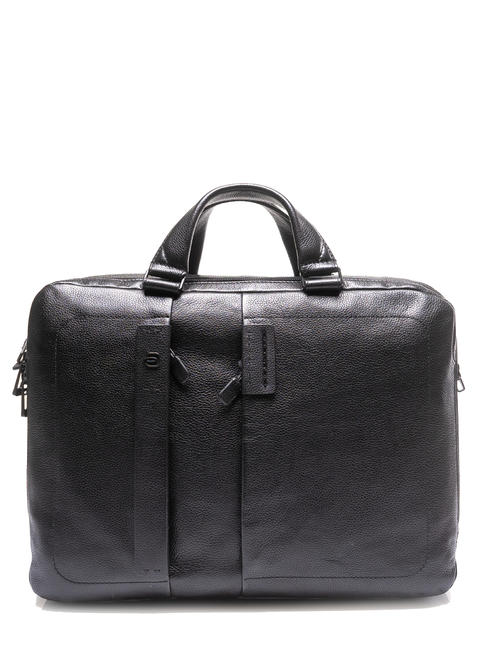 PIQUADRO PULSE PLUS 15.6 "laptop briefcase Black - Work Briefcases
