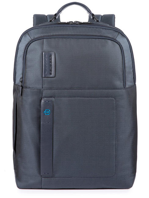 PIQUADRO backpack P16, 15.6” PC case blue - Laptop backpacks