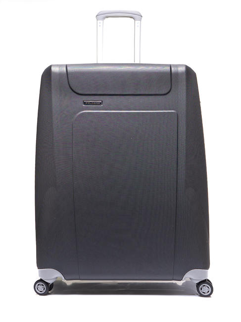 PIQUADRO ODISSEY Large Size Trolley black / gray opaque - Rigid Trolley Cases